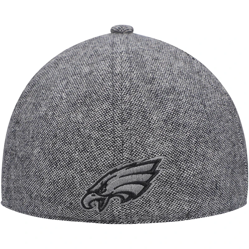 Casquette ajustée Peaky Duckbill des Philadelphia Eagles de New Era pour homme, grise