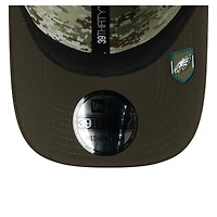 Men's New Era  Green Philadelphia Eagles 2025 Salute to Service 39THIRTY Flex Hat
