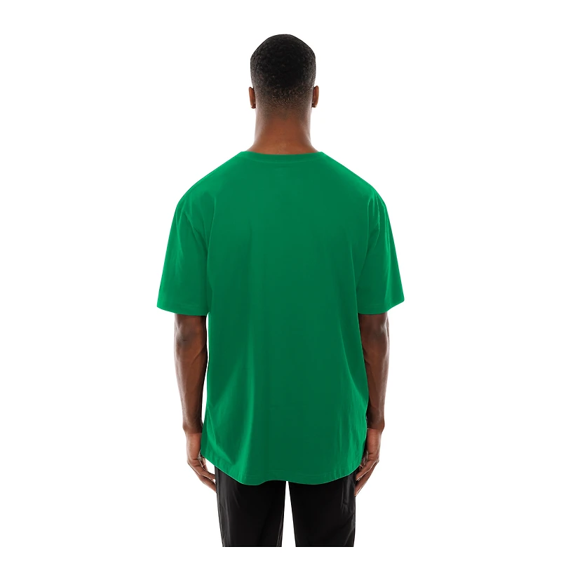 T-shirt d'entraînement authentique New Era vert Philadelphia Eagles Combine pour homme