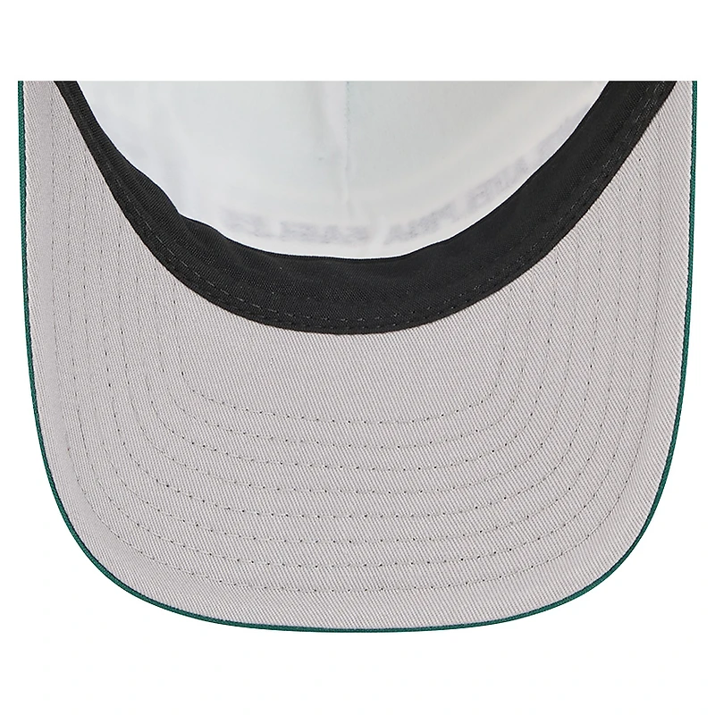 Casquette ajustable A-Frame 9FORTY verte New Era pour homme des Philadelphia Eagles