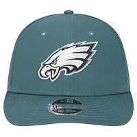 Casquette à visière plate 9FIFTY de New Era pour homme, modèle Philadelphia Eagles, verte