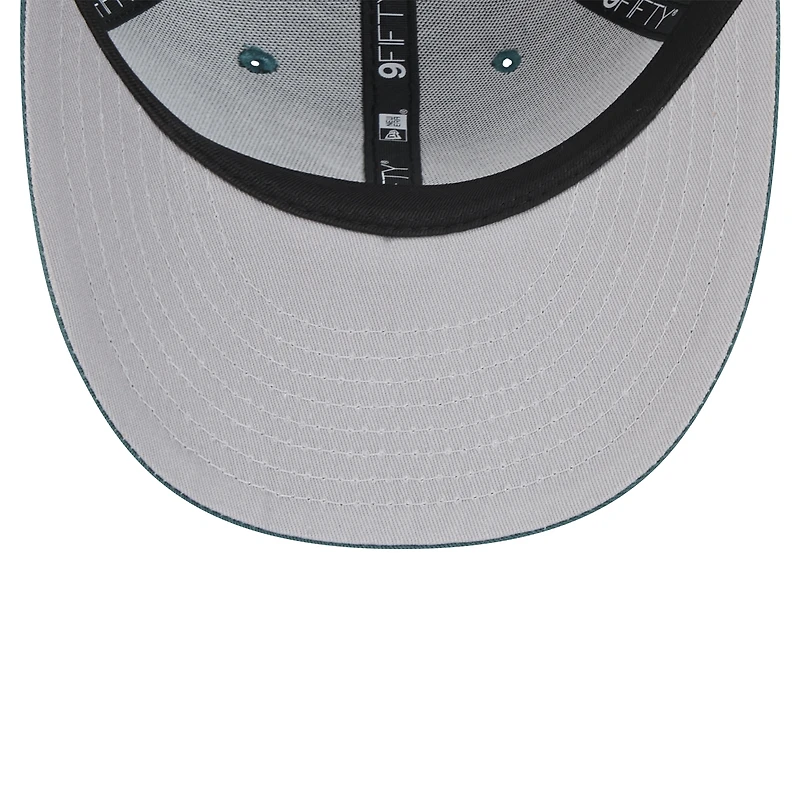 Casquette à visière plate 9FIFTY de New Era pour homme, modèle Philadelphia Eagles, verte
