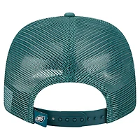 Casquette ajustable New Era verte Philadelphia Eagles Team 9SEVENTY pour homme