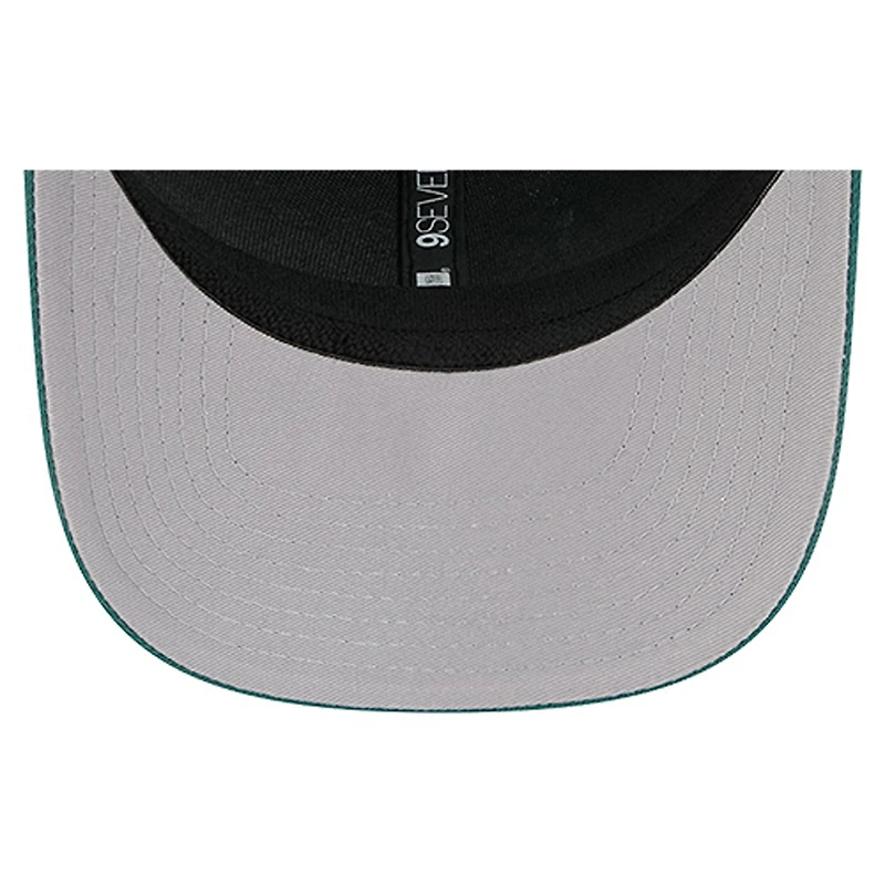 Men's New Era Green Philadelphia Eagles Team 9SEVENTY Adjustable Hat