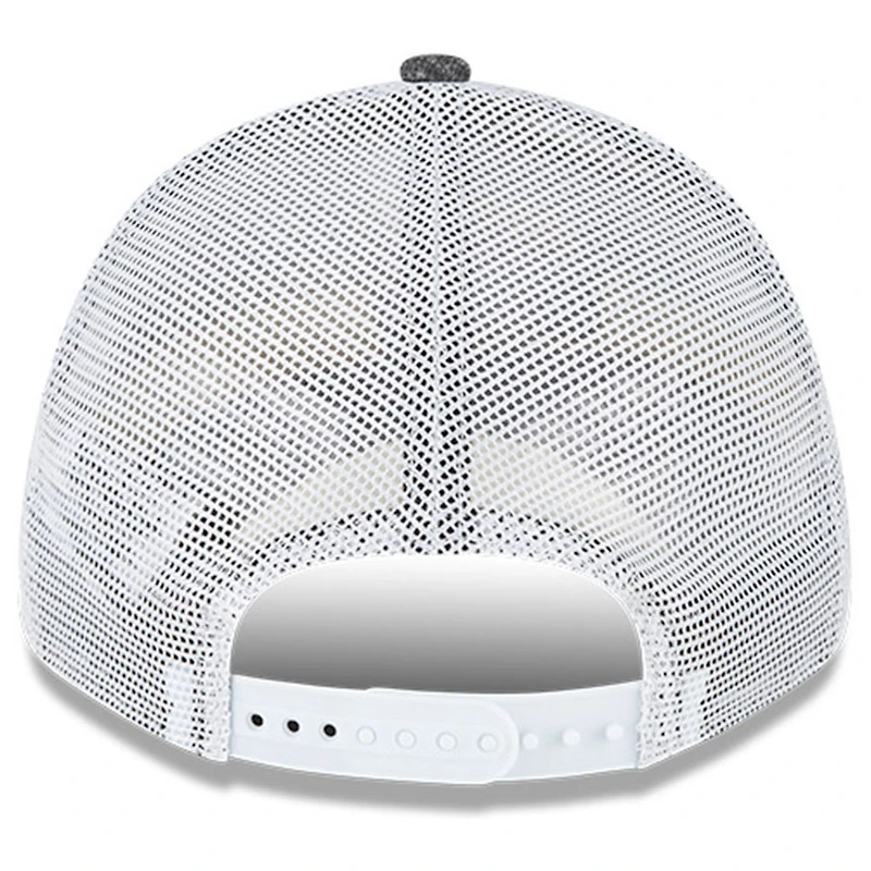 Casquette ajustable 9FORTY pour hommes New Era Heather Grey Philadelphia Eagles 2022 NFC East Division Champions Locker Room