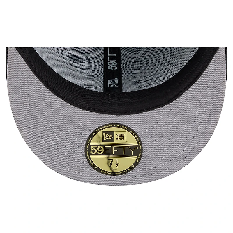 Casquette ajustée New Era 59FIFTY Break vert/noir pour homme des Philadelphia Eagles