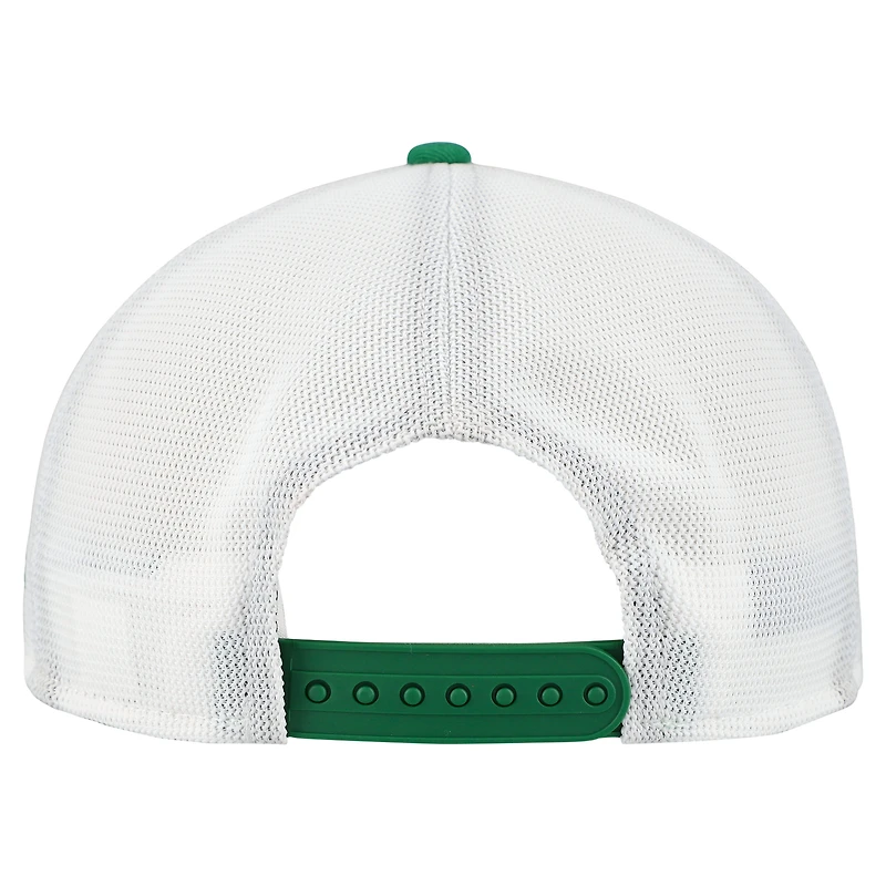 Men's New Era Kelly Green/White Philadelphia Eagles Patch 19TWENTY Adjustable Hat