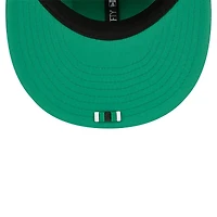 Casquette ajustée 59FIFTY New Era Kelly Green Philadelphia Eagles 2025 Sideline Throwback pour homme