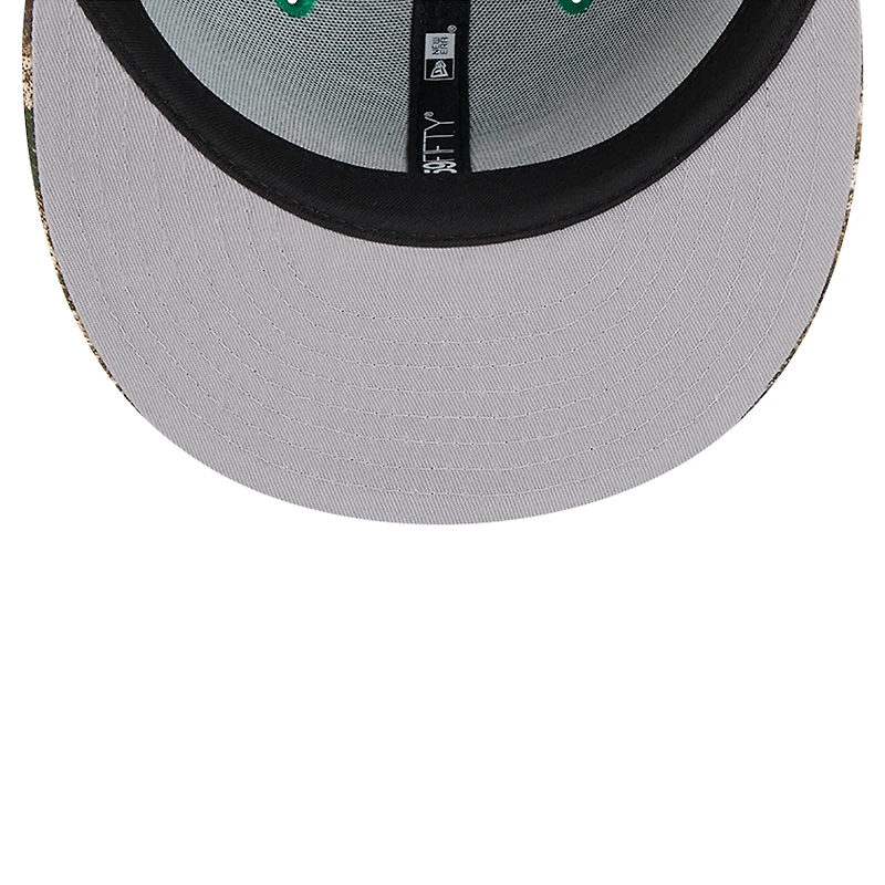 Casquette ajustée 59FIFTY bicolore à motif camouflage Philadelphia Eagles Active de New Era pour homme