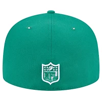 Men's New Era Kelly Green Philadelphia Eagles Checkered 59FIFTY Fitted Hat