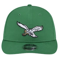 Casquette à visière plate 9FIFTY de New Era pour homme, modèle Kelly Green Philadelphia Eagles