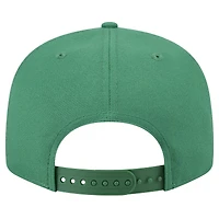 Men's New Era Kelly Green Philadelphia Eagles Main Script 9FIFTY Snapback Hat