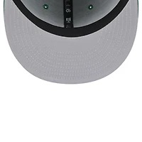 Men's New Era Kelly Green Philadelphia Eagles Main Script 9FIFTY Snapback Hat