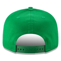 Men's New Era Kelly Green Philadelphia Eagles Throwback 9FIFTY Adjustable Snapback Hat