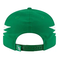 Men's New Era Kelly Green Philadelphia Eagles Throwback Helmet 9FIFTY Snapback Hat