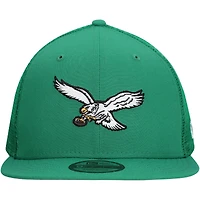 Casquette snapback Philadelphia Eagles 9FIFTY de New Era pour homme, vert Kelly