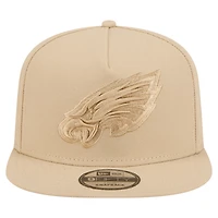 Casquette snapback A-Frame 9FIFTY beige clair pour homme New Era, coloris Eagles de Philadelphie