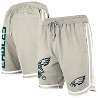 Short beige clair à patchs multiples Stone des Philadelphia Eagles de New Era pour homme