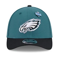 Men's New Era Midnight Green/Black Philadelphia Eagles 2026 NFL Draft 39THIRTY M-Crown Flex Hat