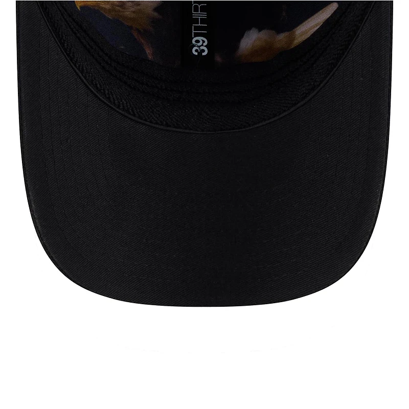 Casquette New Era Flex vert nuit/noir Philadelphia Eagles, édition spéciale NFL Draft 2026