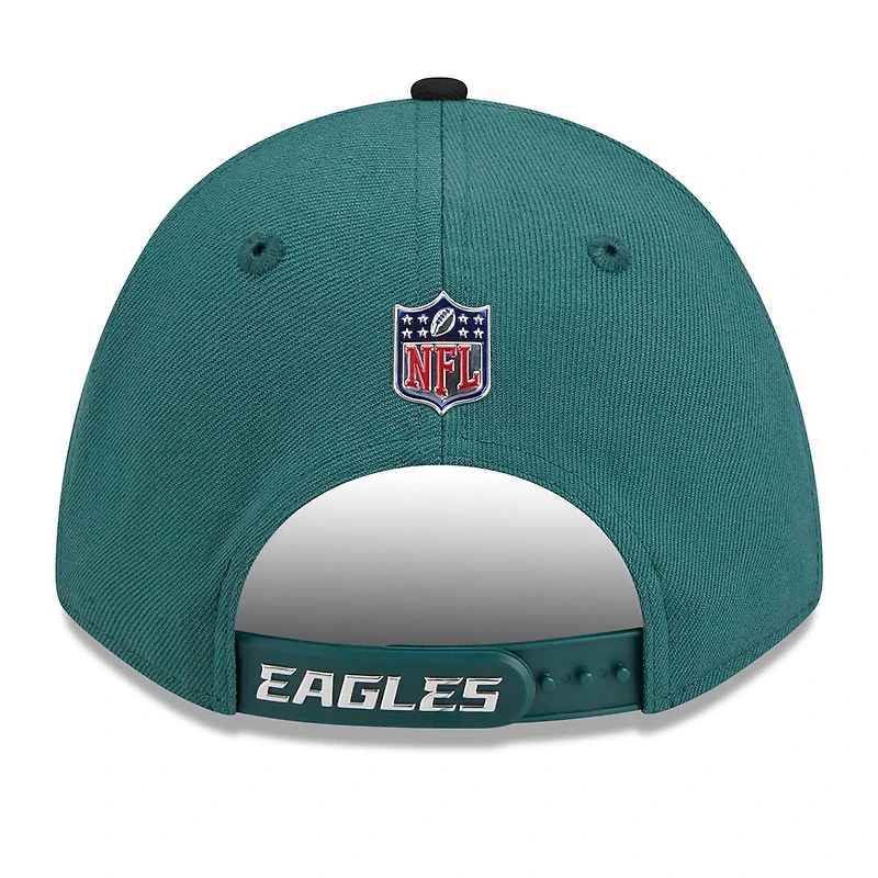 Men's New Era  Midnight Green/Black Philadelphia Eagles 2026 NFL Draft 9FORTY M-Crown Adjustable Hat