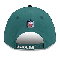 Men's New Era  Midnight Green/Black Philadelphia Eagles 2026 NFL Draft 9FORTY M-Crown Adjustable Hat