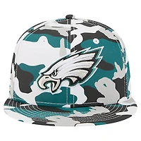 Casquette ajustée 59FIFTY New Era verte/noire des Philadelphia Eagles pour homme