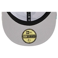 Casquette ajustée 59FIFTY New Era verte/noire des Philadelphia Eagles pour homme