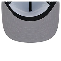 Casquette de golf à visière arrière Philadelphia Eagles de New Era pour homme, vert nuit/noir