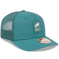 Casquette ajustable 9SEVENTY Sideline 2025 des Philadelphia Eagles de New Era pour homme, vert nuit