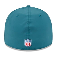 Casquette ajustée New Era 59FIFTY pour homme, vert nuit, Philadelphia Eagles 2025 Sideline Retro Crown