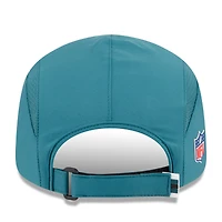 Men's New Era Midnight Green Philadelphia Eagles 2025 Sideline  Runner Adjustable Hat