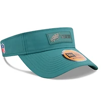 Visière latérale verte New Era pour homme des Philadelphia Eagles 2025