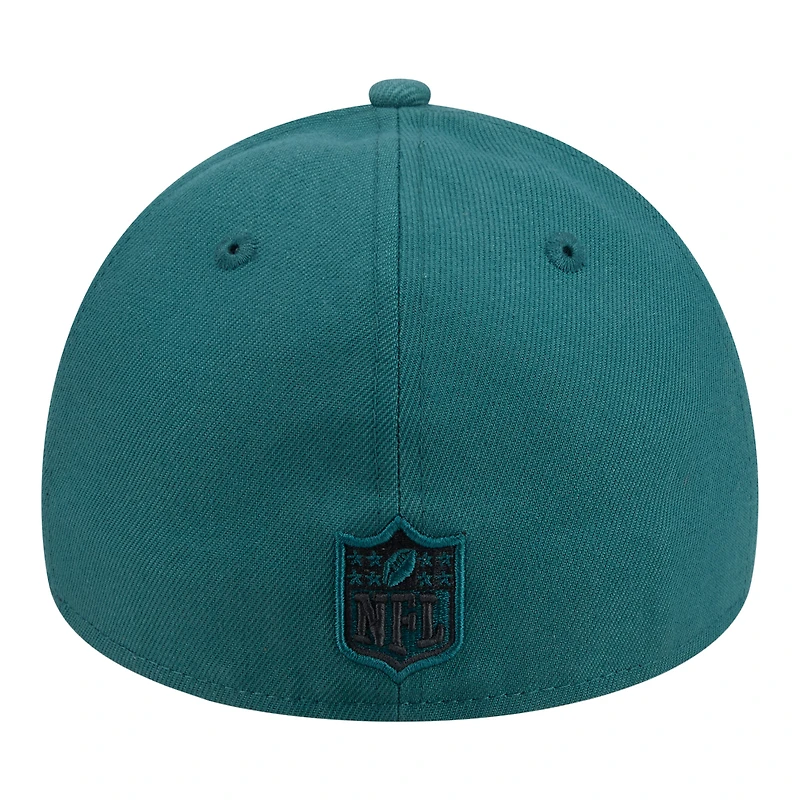 Men's New Era  Midnight Green Philadelphia Eagles A-Frame 59FORTY Fitted Hat