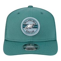 Men's New Era Midnight Green Philadelphia Eagles Adventure Patched 9SEVENTY Stretch-Snap Adjustable Hat