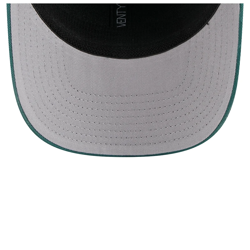 Casquette extensible à pression New Era Chant 9SEVENTY vert nuit des Philadelphia Eagles pour homme