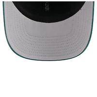 Casquette extensible à pression New Era Chant 9SEVENTY vert nuit des Philadelphia Eagles pour homme