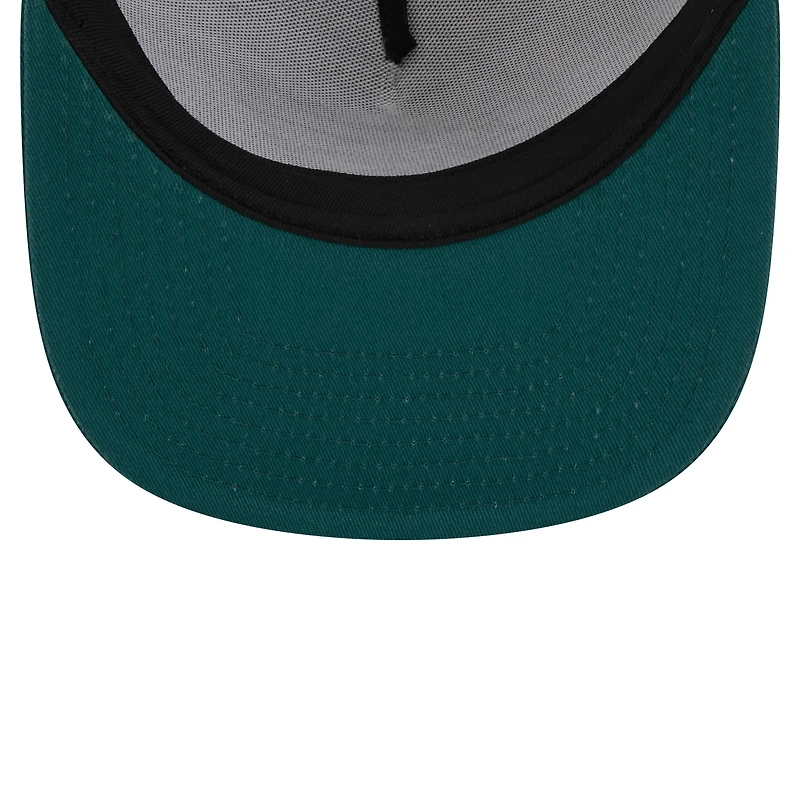 Casquette Snapback 9FIFTY Snapback vert nuit des Philadelphia Eagles Court Sport New Era pour hommes