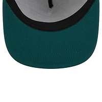 Casquette Snapback 9FIFTY Snapback vert nuit des Philadelphia Eagles Court Sport New Era pour hommes