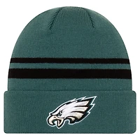 Men's New Era  Midnight Green Philadelphia Eagles Cuffed Knit Hat