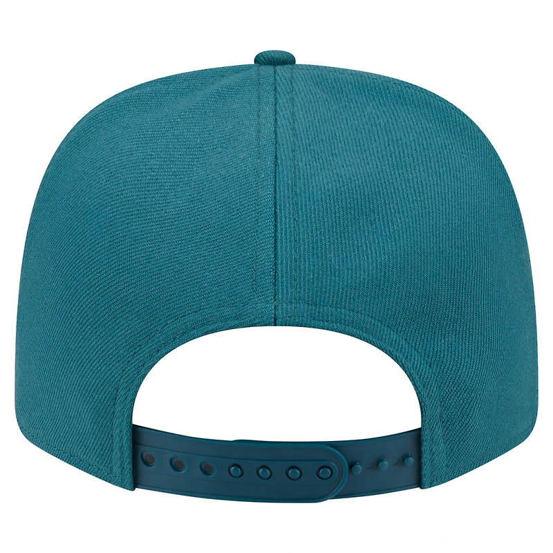 Casquette extensible à boutons-pression 9SEVENTY Gameday Multi Rope de New Era pour homme, vert nuit, Philadelphia Eagles