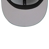 Casquette snapback 9FIFTY indépendante vert nuit des Philadelphia Eagles New Era pour hommes