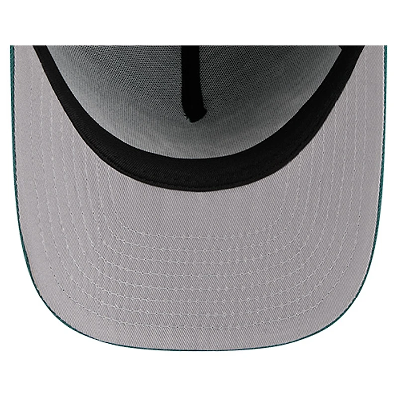 Men's New Era  Midnight Green Philadelphia Eagles Local Play A-Frame 9FIFTY Snapback Hat