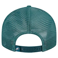Casquette Snapback Low Profile 9FIFTY pour homme New Era verte Philadelphia Eagles