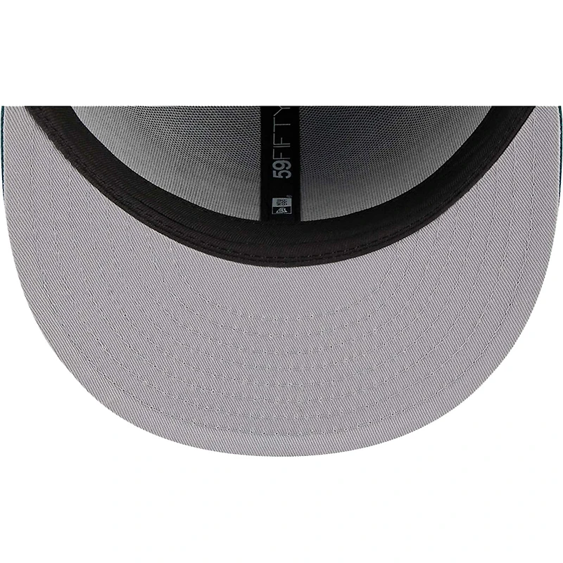 Men's New Era Midnight Green Philadelphia Eagles Omaha 59FIFTY Fitted Hat