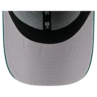 Casquette 39THIRTY Flex Outline des Philadelphia Eagles de New Era pour homme, vert nuit
