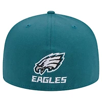 Casquette ajustée Ransom 59FIFTY pour homme New Era Midnight Green Philadelphia Eagles