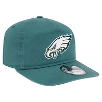 Casquette ajustable New Era 19TWENTY pour homme, vert nuit, des Philadelphia Eagles