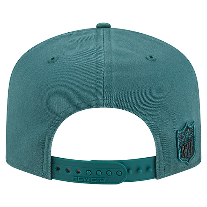 Casquette ajustable New Era 19TWENTY pour homme, vert nuit, des Philadelphia Eagles