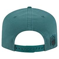 Casquette ajustable New Era 19TWENTY pour homme, vert nuit, des Philadelphia Eagles